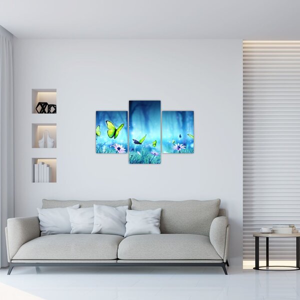 Slika - Mistična gozdna jasa (90x60 cm)
