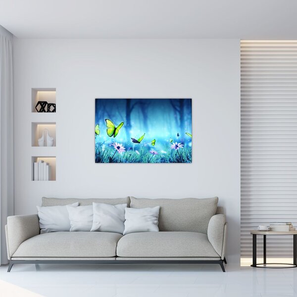 Slika - Mistična gozdna jasa (90x60 cm)