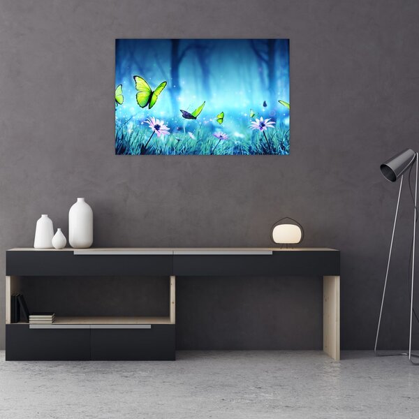 Slika - Mistična gozdna jasa (90x60 cm)