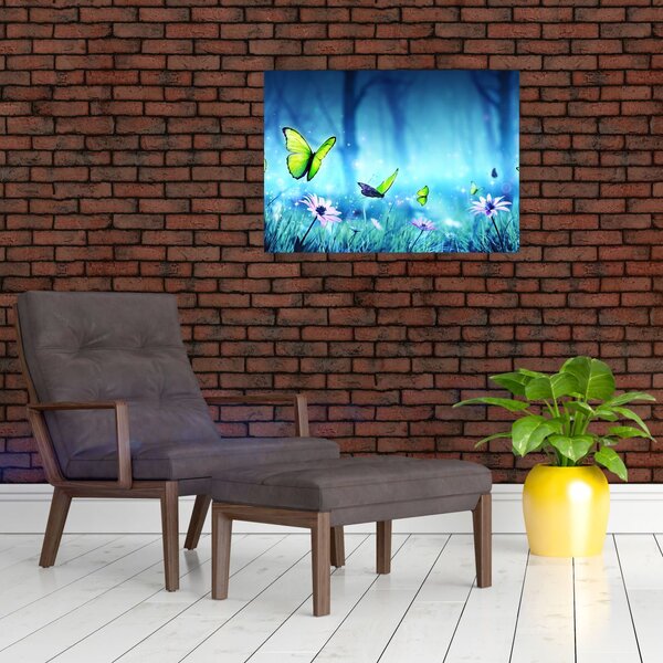 Slika - Mistična gozdna jasa (70x50 cm)
