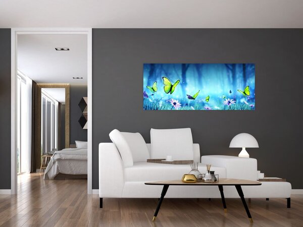 Slika - Mistična gozdna jasa (120x50 cm)