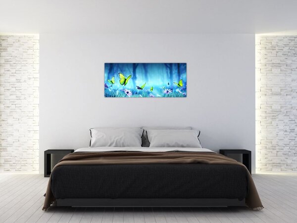 Slika - Mistična gozdna jasa (120x50 cm)