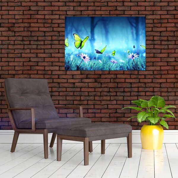 Slika - Mistična gozdna jasa (90x60 cm)