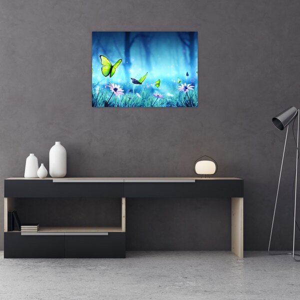 Slika - Mistična gozdna jasa (70x50 cm)