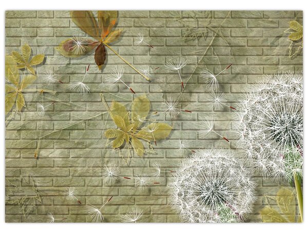 Slika - Regrat, ki ga raznaša veter (70x50 cm)