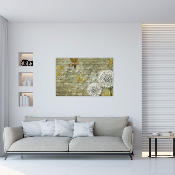 Slika - Regrat, ki ga raznaša veter (90x60 cm)