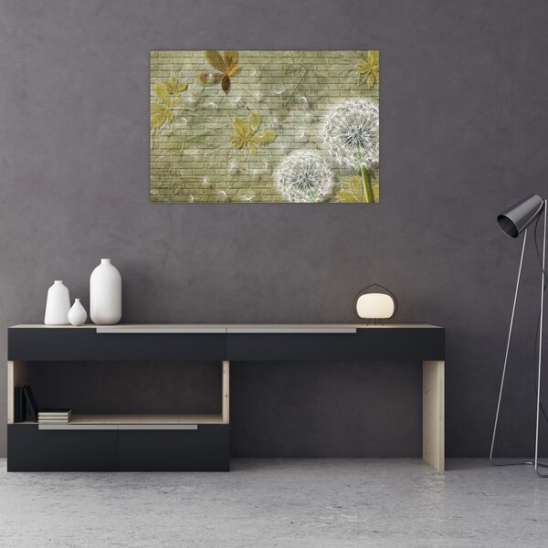 Slika - Regrat, ki ga raznaša veter (90x60 cm)