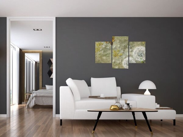 Slika - Regrat, ki ga raznaša veter (90x60 cm)