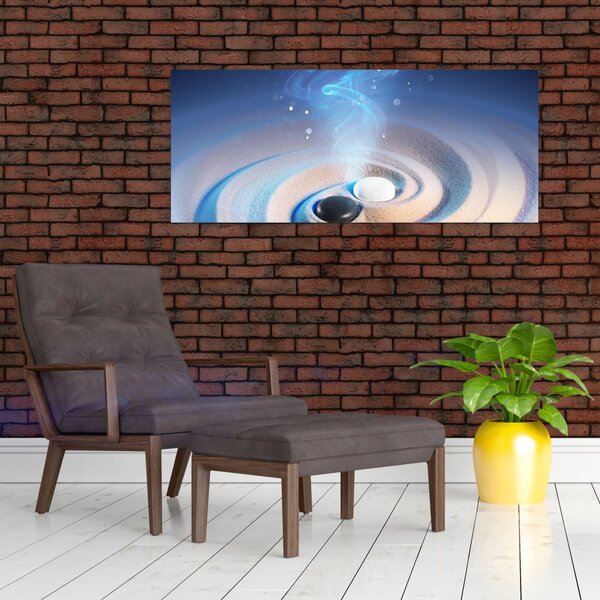 Slika - Eterični jin-jang (120x50 cm)