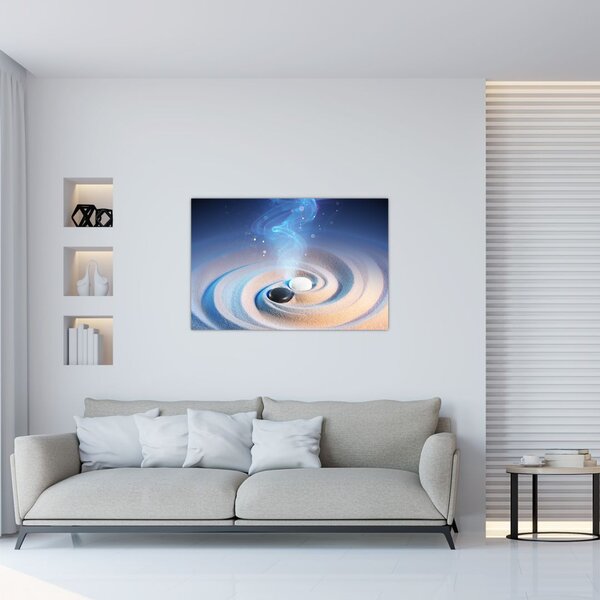 Slika - Eterični jin-jang (90x60 cm)