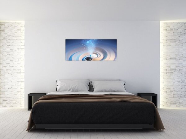 Slika - Eterični jin-jang (120x50 cm)