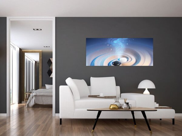 Slika - Eterični jin-jang (120x50 cm)
