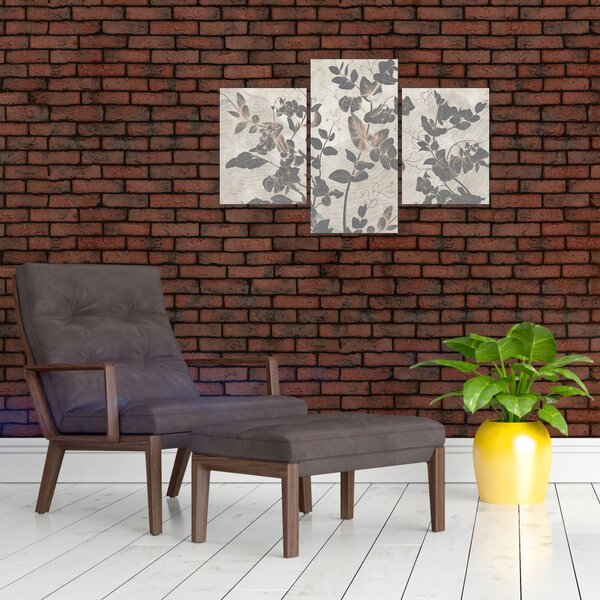 Slika - Teksturirani listi (90x60 cm)