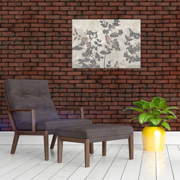 Slika - Teksturirani listi (70x50 cm)