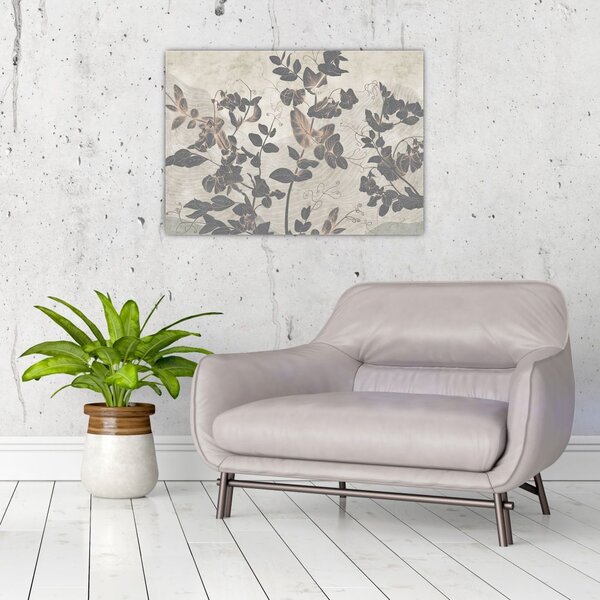 Slika - Teksturirani listi (70x50 cm)