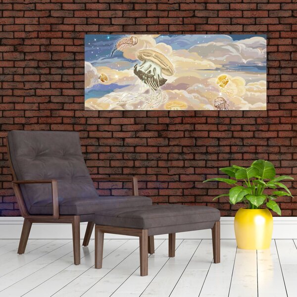 Slika - Nebeška meduza (120x50 cm)