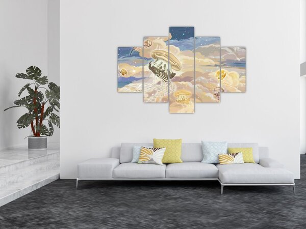 Slika - Nebeška meduza (150x105 cm)