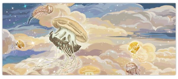 Slika - Nebeška meduza (120x50 cm)