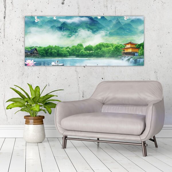 Slika - Sanjska pokrajina (120x50 cm)