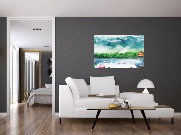 Slika - Sanjska pokrajina (90x60 cm)