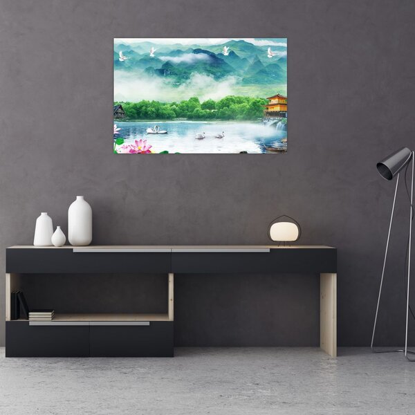 Slika - Sanjska pokrajina (90x60 cm)