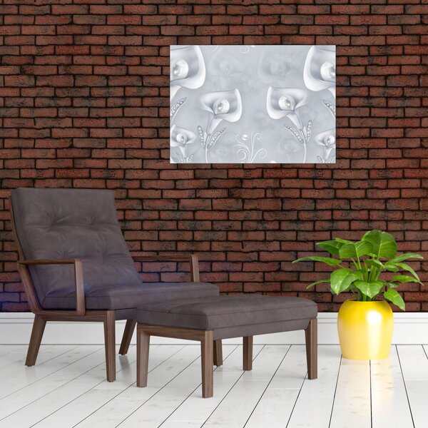 Slika - Biserne rože (70x50 cm)