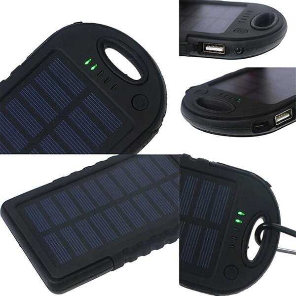 Solari 2x USB PowerBank 5000Mah 1x MicroUSB + LED svjetiljka