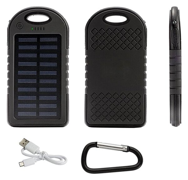 Solari 2x USB PowerBank 5000Mah 1x MicroUSB + LED svjetiljka