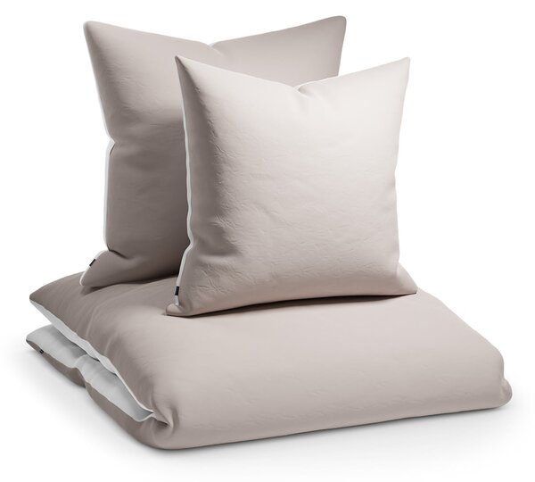 Sleepwise Soft Wonder-Edition, posteljina, 155 x 200 cm, taupe / bijela