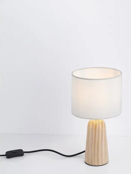 OBY STOLNA LAMPA E27/12W/NATURAL & WHITE NL9001080