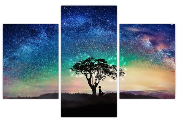 Slika - Odmor pod zvijezdama (90x60 cm)