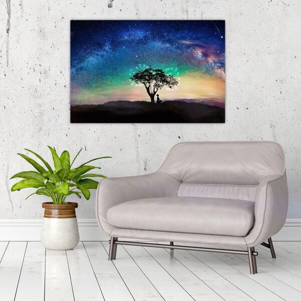 Slika - Odmor pod zvijezdama (90x60 cm)