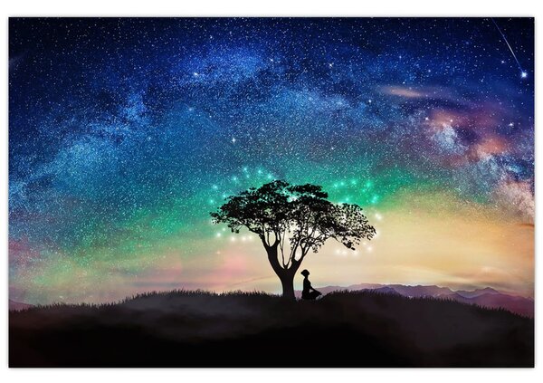Slika - Odmor pod zvijezdama (90x60 cm)