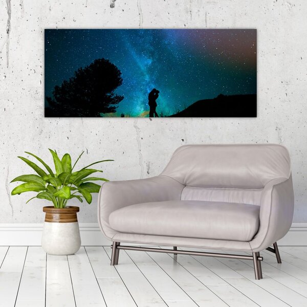 Slika - Susret pod zvijezdama (120x50 cm)