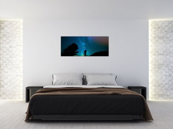 Slika - Susret pod zvijezdama (120x50 cm)