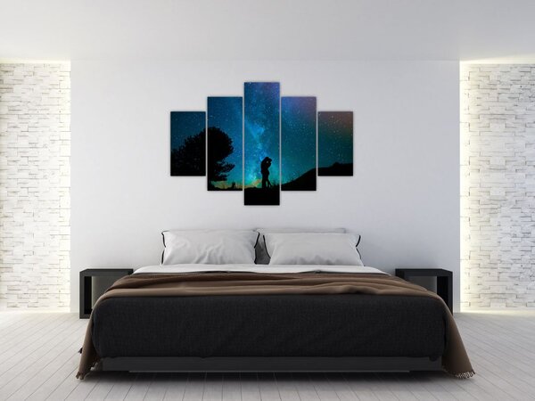 Slika - Susret pod zvijezdama (150x105 cm)