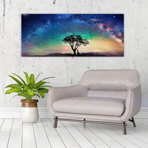 Slika - Odmor pod zvijezdama (120x50 cm)