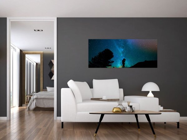 Slika - Susret pod zvijezdama (120x50 cm)