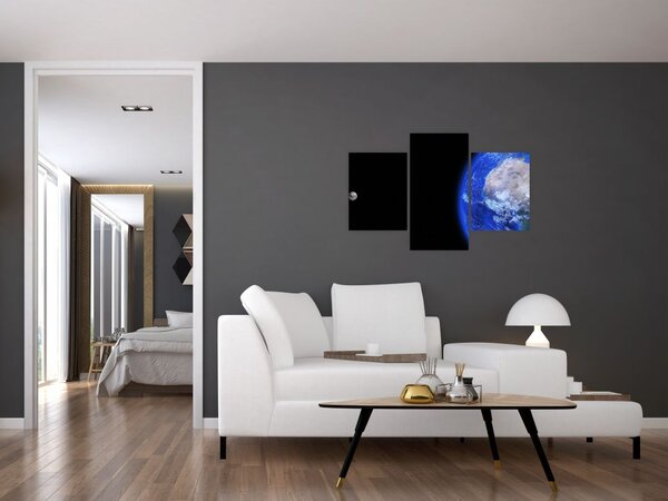 Slika Mjeseca i Zemlje (90x60 cm)