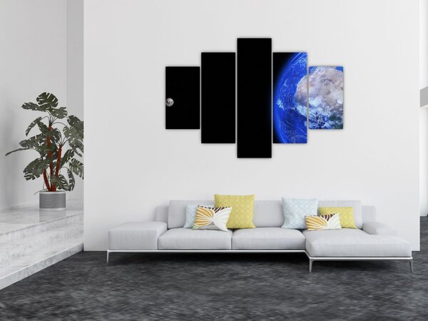 Slika Mjeseca i Zemlje (150x105 cm)