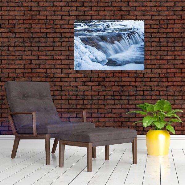 Slika rijeke zimi (70x50 cm)