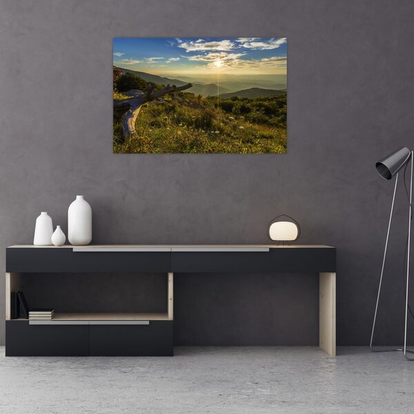 Slika - Pogled na okolicu (90x60 cm)