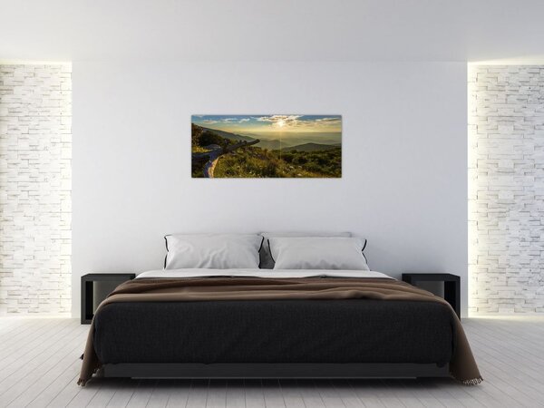Slika - Pogled na okolicu (120x50 cm)