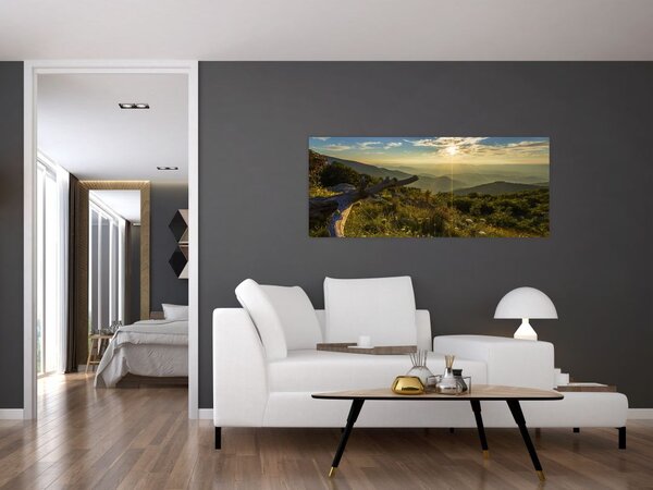 Slika - Pogled na okolicu (120x50 cm)