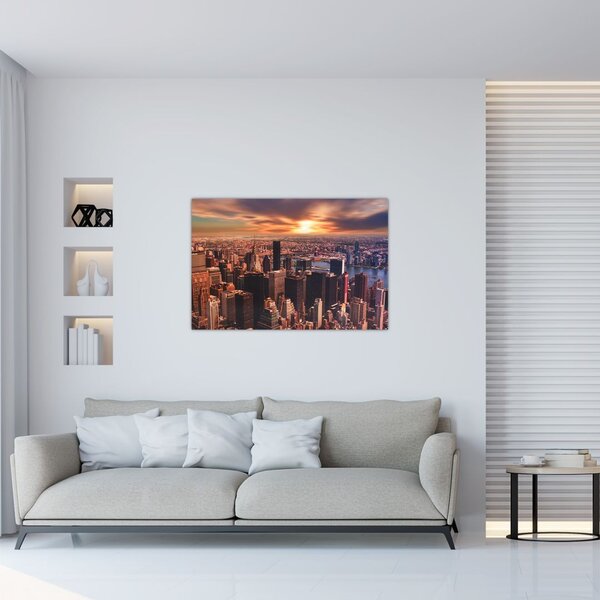 Slika - Pogled na metropolu (90x60 cm)
