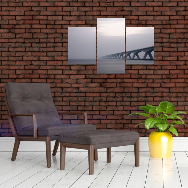 Slika mosta u magli (90x60 cm)