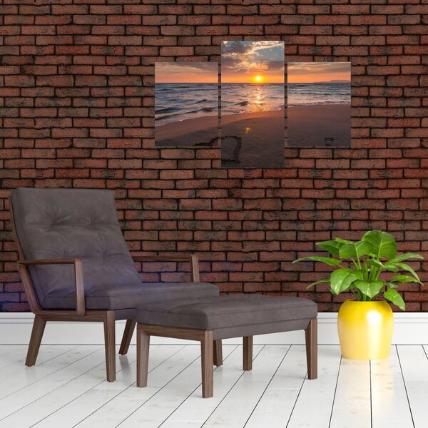Slika srca u pijesku (90x60 cm)