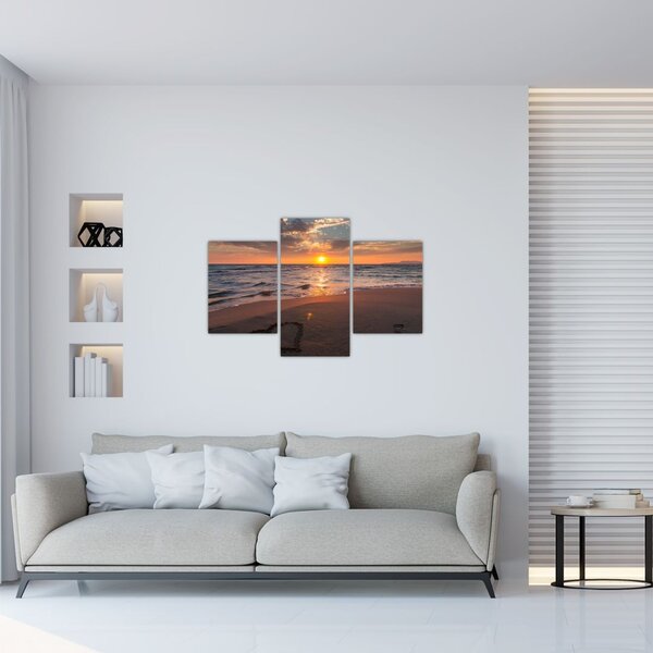 Slika srca u pijesku (90x60 cm)