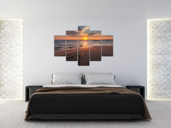 Slika srca u pijesku (150x105 cm)