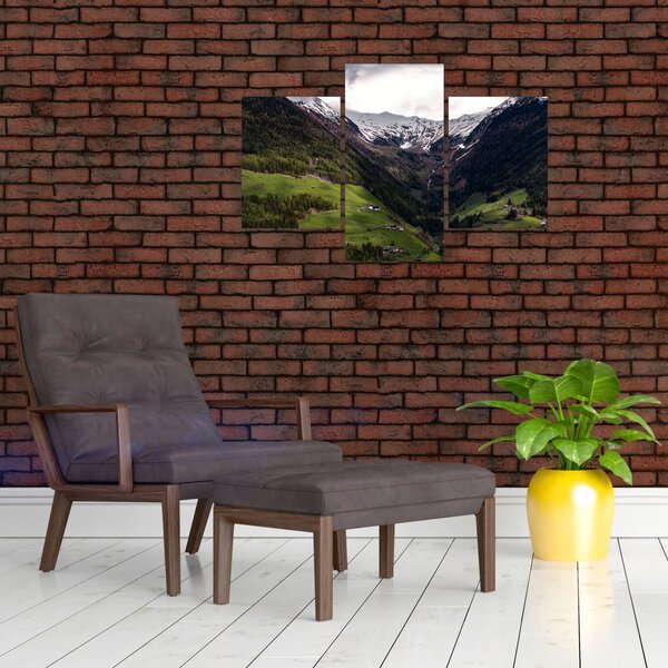 Slika - Dolina pod planinama (90x60 cm)